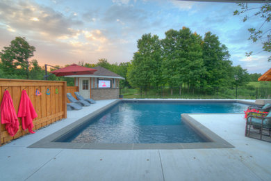 Pioneer Family Pools Project Photos Reviews Burlington On Ca Houzz