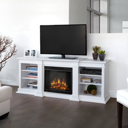 Fresno - Entertainment Fireplace Mantel - Indoor Fireplaces