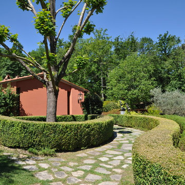 Landscape & sculptures for a museum in the open air