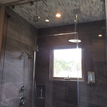 90 Degree Shower w/ Double Notch