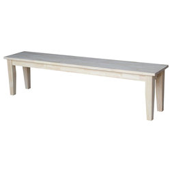 Transitional Dining Benches by International Concepts