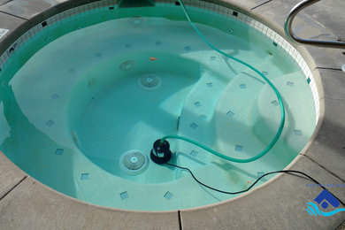 Photo of a small contemporary pool in Boise.