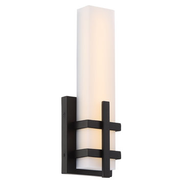 Nuvo Lighting 62/873 Grill 1 Light 12" Tall Integrated LED Wall - Aged Bronze