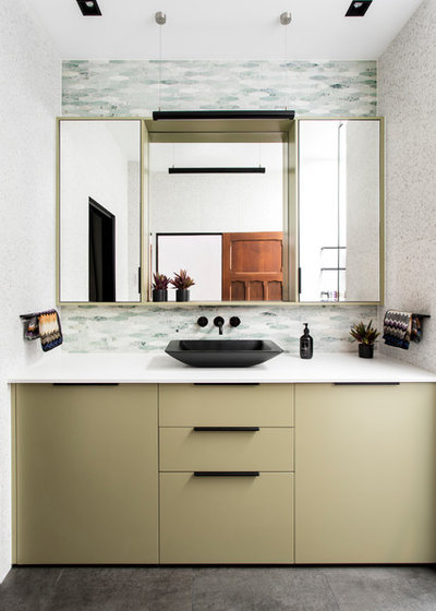 Contemporary Bathroom by Peter Schaad Design Studio