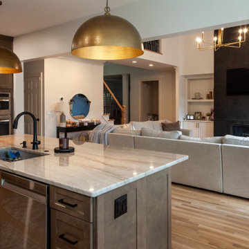 MAPLE LATTE KITCHEN REMODEL