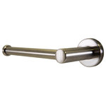 Preferred Bath Accessories - Anello Collection European Toilet Paper Holder, Brushed Nickel - Preferred Bath Accessories, Inc. is known for its innovative product designs and service excellence. Made from superior quality materials, these products are durable, easy to install, and competitively priced. Very clean and modern, the Anello Collection will make your bathroom both beautiful and functional.