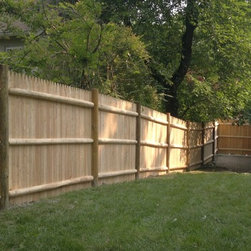 Cedar Stockade fence - Products