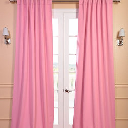 Precious Pink Blackout Curtain - Curtains