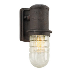 Troy Lighting - Troy Lighting Wall Lantern Centennial Rust Dock Street Collection - Wall Sconces