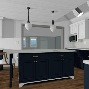 Farmhouse Kitchen in the Country