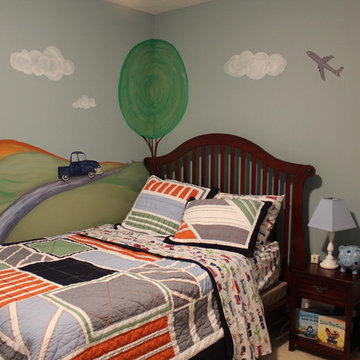 Boy's Bedroom Mural