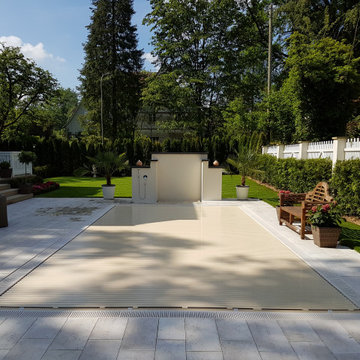 NIVEKO Polystone Überlauf Multi 8,25 x 4,00 x 1,50 m in sand