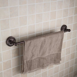 Oil Rubbed Bronze 25 Inch Towel Bar ORB1006 - Bathroom Accessories
