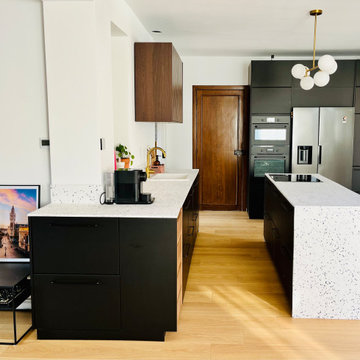 Rénovation d'une cuisine contemporaine