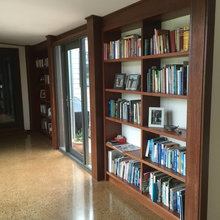 entrance shelves/divider