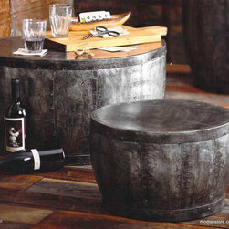 Roost Barrique Low Table & Stool  - SKU: F259 - Game Room And Bar Furniture