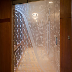 A Wright Inspired Residence - Interior Doors