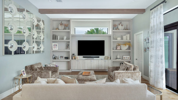 Contemporary Living Room by BEM Custom Builders