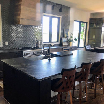 Charlotte Kitchen Remodel - Black Forest Granite