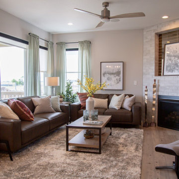 Colorado Springs St. Jude Dream Home Living Room Design 2023