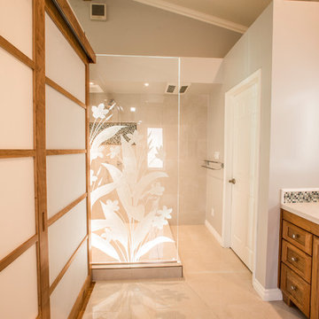 2nd Floor addition and Construction of a Master suite, master shower and office.