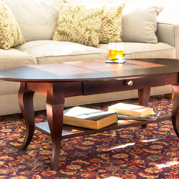 French Country Oval Coffee Table