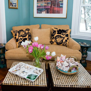 Stratton Blue Living room