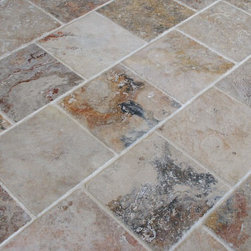 Elegant Mexican 18" x 18" Travertine Tile - Products