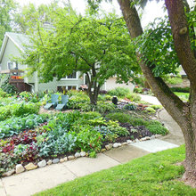 Front Yard Vegetable Gardens That Look Great!