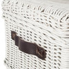Catelyn Rattan Coffee Table Trunk White
