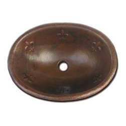 Copper Oval Sinks - Bathroom Sinks