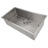 ZLINE Undermount Single Bowl Sink in Stainless Steel with Bottom Grid