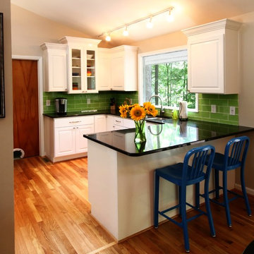 Lime Green Kitchen