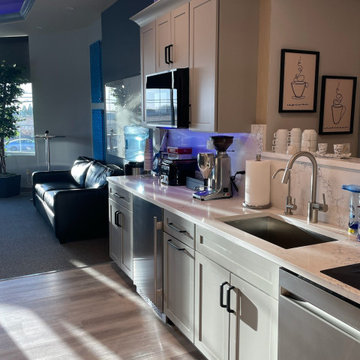 Contemporary Office Coffee Station