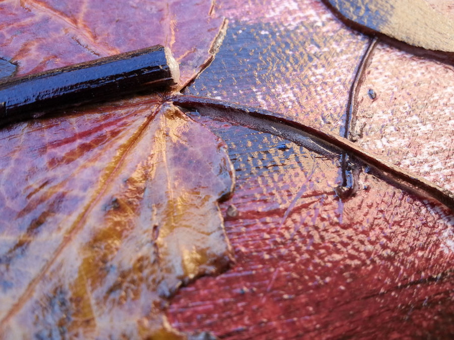 Detailed shot of "Pause"