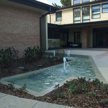 Ponds and waterfalls