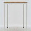 42" Sustain Square Bamboo Bar Table, Neopolitan Top, Espresso Frame