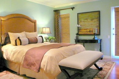 Transitional bedroom photo in Los Angeles