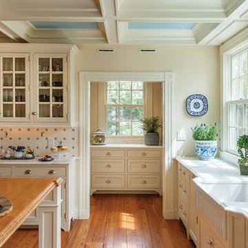 Elegant Sun-Filled Kitchen