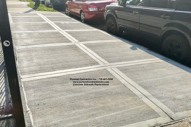 Concrete Sidewalk Violation Removal