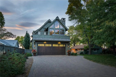 Home design - transitional home design idea in Minneapolis