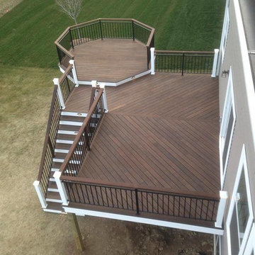 Large Bamboo Deck