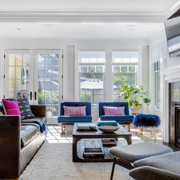Winter Pond- Family Room