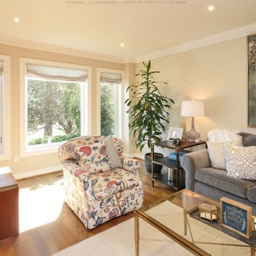 Stunning Living Room with New Windows - Renewal by Andersen Greater Toronto & Ot