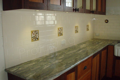 Kitchen splash back tiles