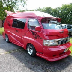 Fully Customized Toyota Hi Ace CamperShow Van