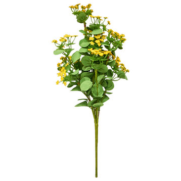 18" Yellow Queen Anne'S Lace Wildflower Bush