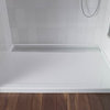 Kohler K-9996 Groove 60" x 42" Acrylic Shower Receptor - White