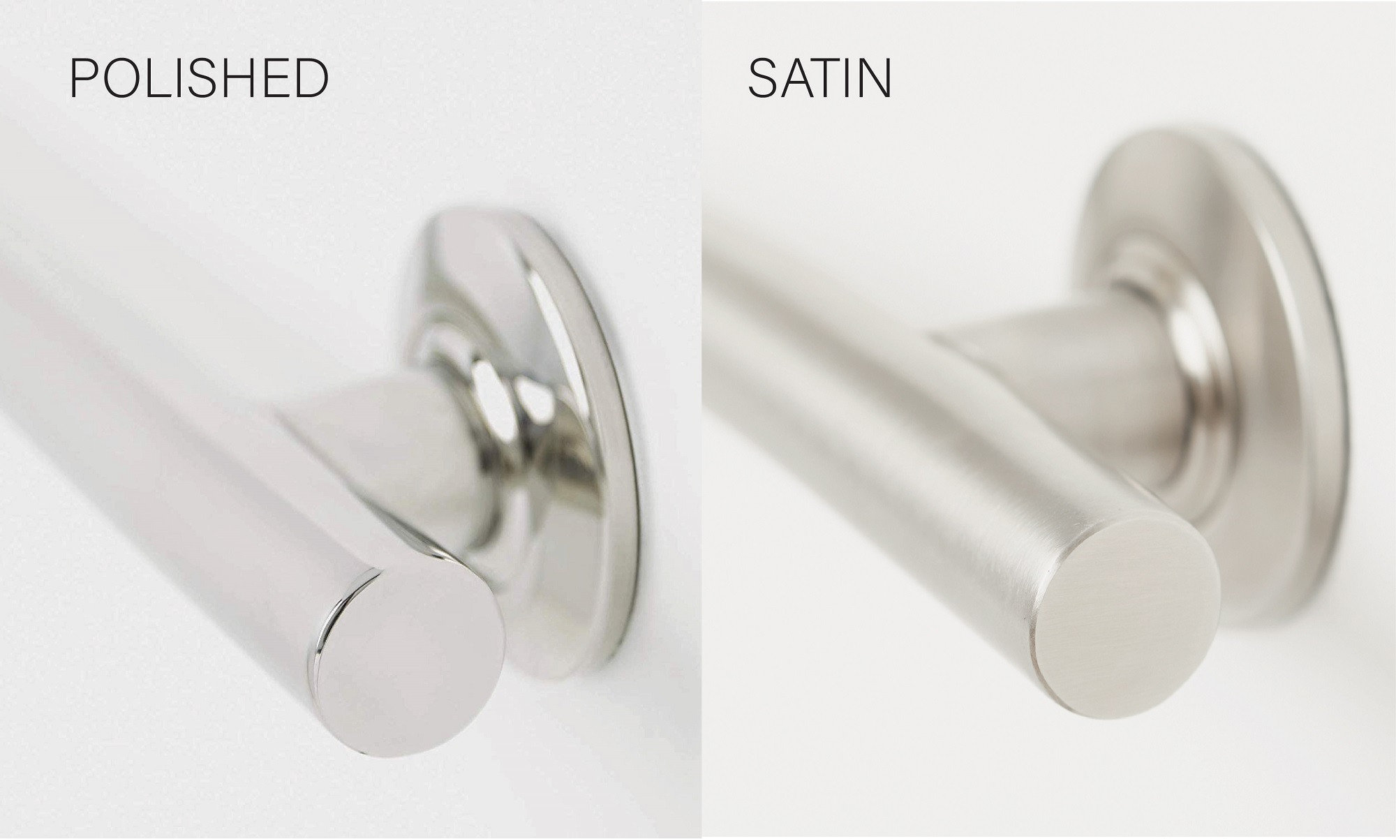 Coronado Straight Shower Grab Bar, Polished Stainless, 18