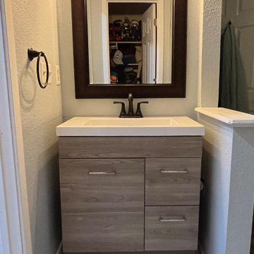 updated modern bathroom